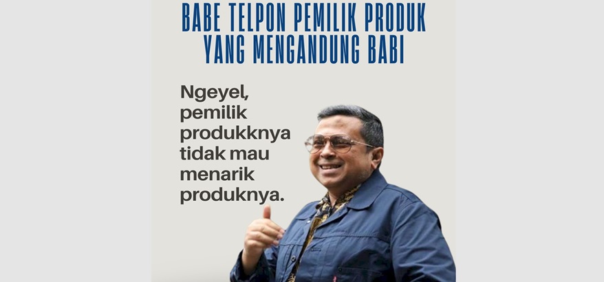 Ketua BPJPH Haikal Hassan