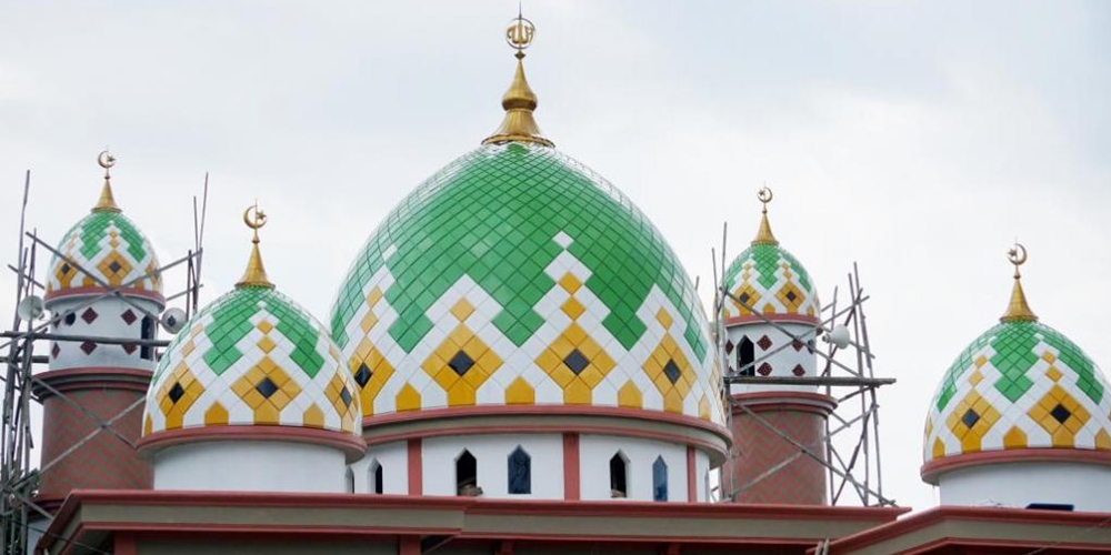 Kubah Masjid Enamel, Material Premium yang Tahan Cuaca Ekstrem